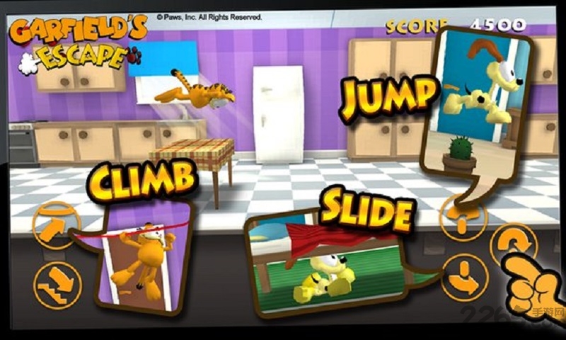 加菲猫大逃亡游戏