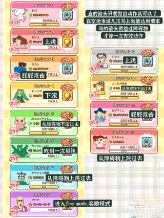 蜡笔小新跑酷任务道具中文翻译教程 蜡笔小新跑酷任务道具中文翻译指南