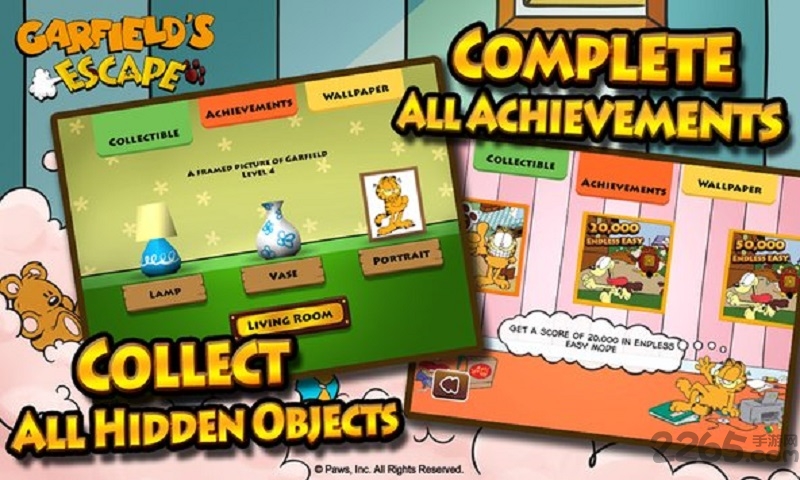 加菲猫大逃亡游戏