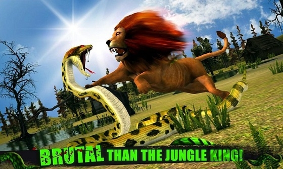 愤怒的蟒蛇3D游戏下载