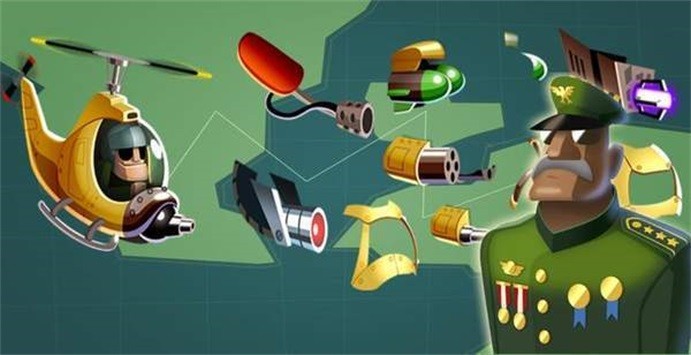 新战斗直升机射击游戏