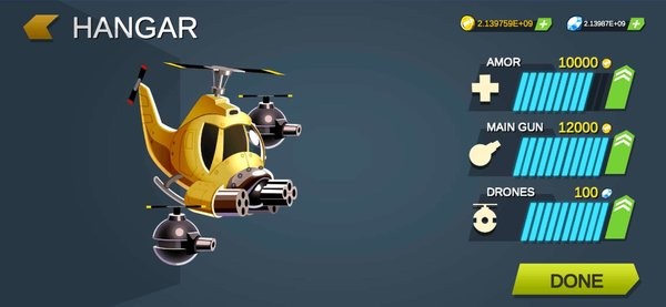 直升机英雄射手游戏