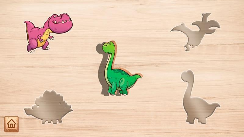 儿童益智拼图鸭软件