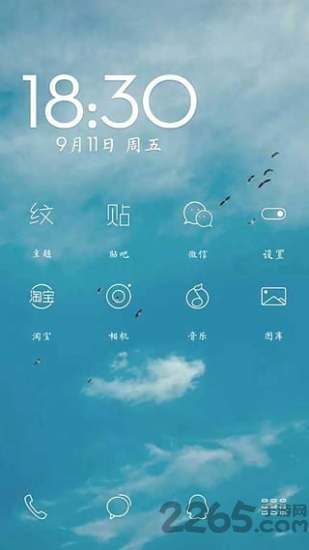 纹字主题手机版