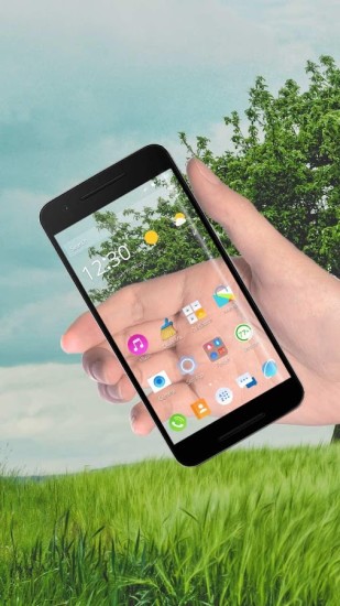 清亮版手机透明屏幕