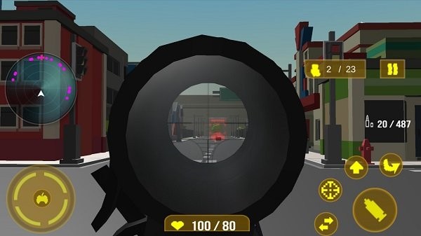 像素射击枪战游戏