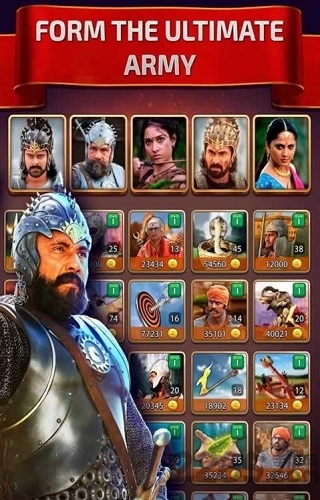 巴霍巴利王国的游戏手机游戏