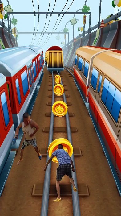 趣味冲锋愣子跑酷游戏