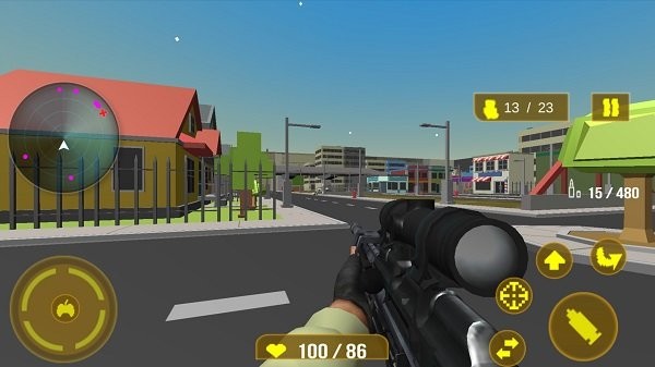 像素射击枪战游戏