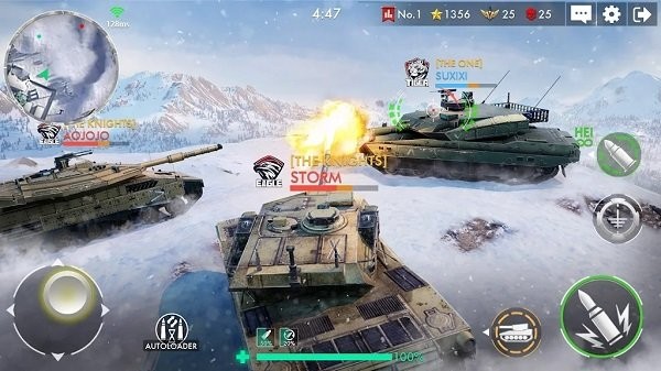坦克战火国际版游戏(tank warfare pvp battle game)
