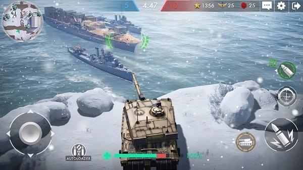 坦克战火国际版游戏(tank warfare pvp battle game)