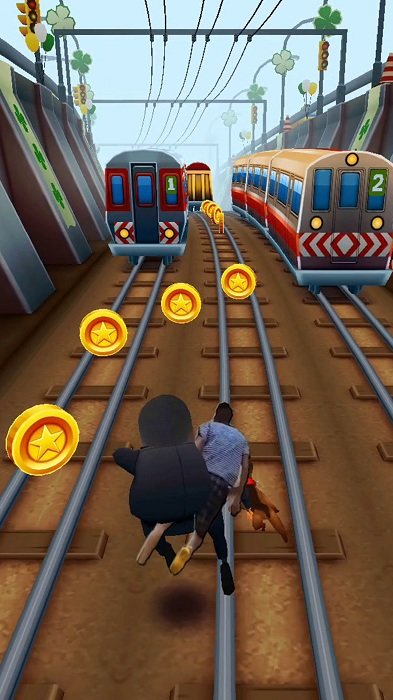 趣味冲锋愣子跑酷游戏