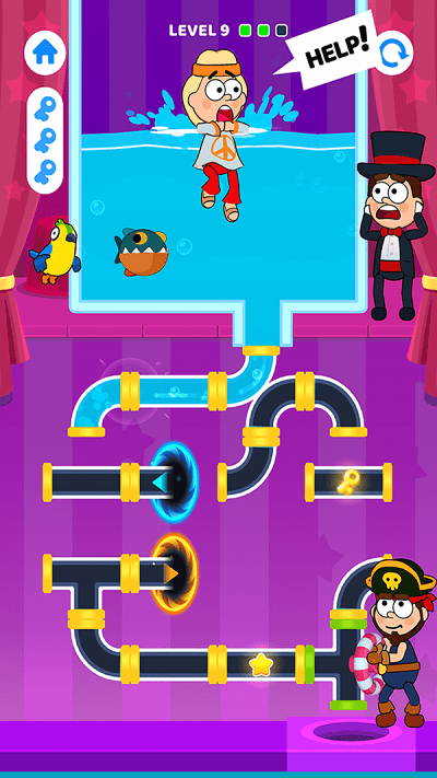 水管解谜游戏
