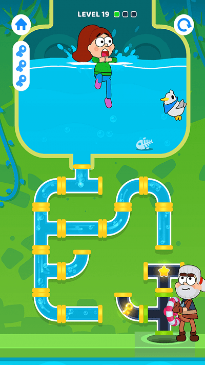水管解谜游戏