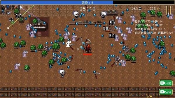 幸存者进化游戏(vampire survivors)