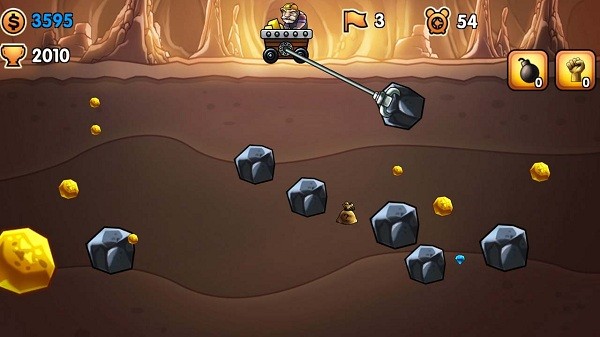黄金矿工极速版小游戏