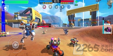 涡轮机小队建立与战斗手游