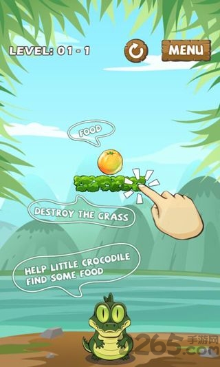 鳄鱼爱吃水果手机游戏