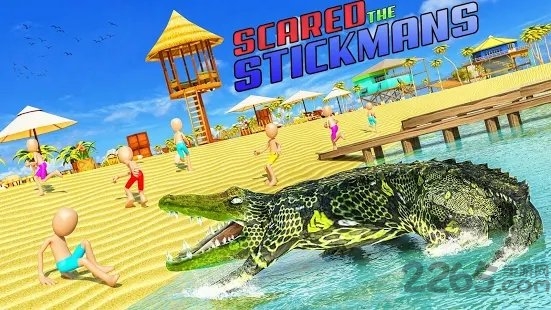 愤怒鳄鱼模拟器手游